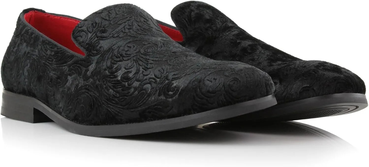 Ferro Aldo Dale MFA19703 Minimalist Slip-on Suede Penny Loafers