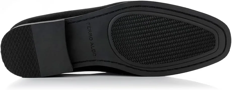 Ferro Aldo Dale MFA19703 Minimalist Slip-on Suede Penny Loafers