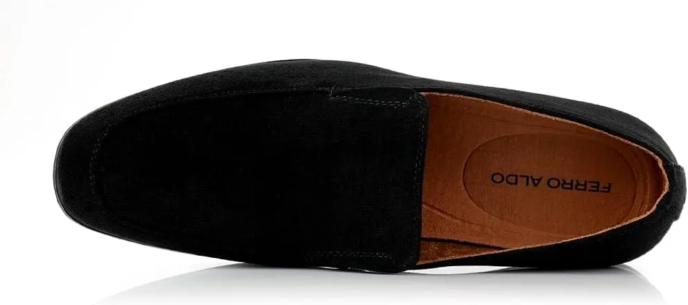 Ferro Aldo Dale MFA19703 Minimalist Slip-on Suede Penny Loafers