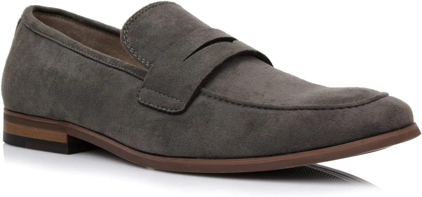 Ferro Aldo Dylan MFA19671 Classic Moc-Toe Penny Loafers for Men
