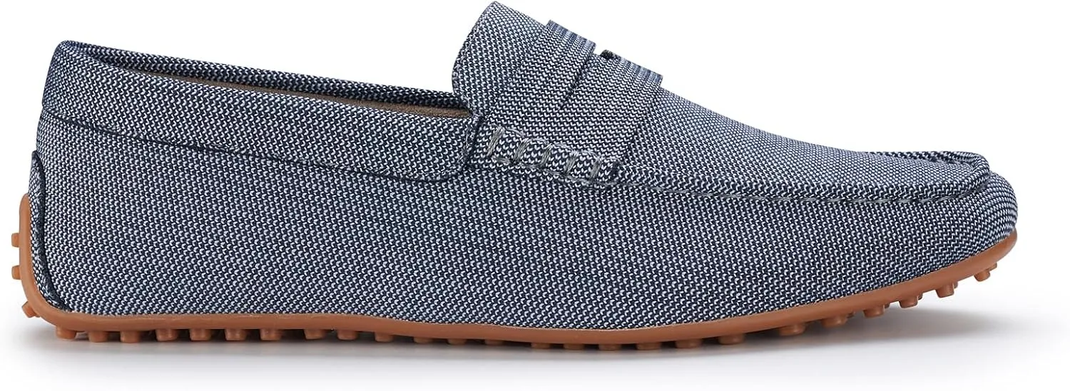 Ferro Aldo Dylan MFA19671 Classic Moc-Toe Penny Loafers for Men