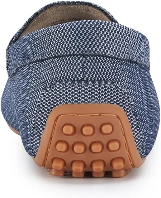 Ferro Aldo Dylan MFA19671 Classic Moc-Toe Penny Loafers for Men