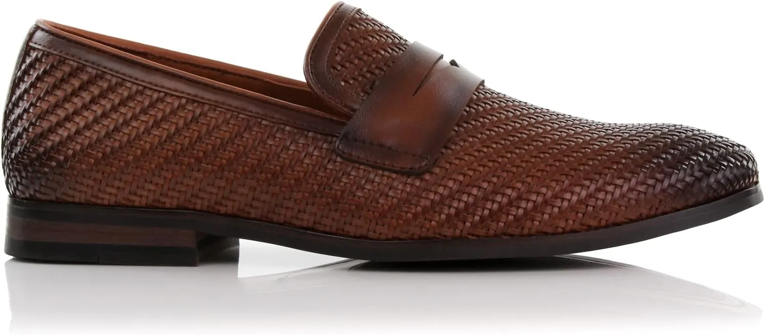 Ferro Aldo Sidney MFA19371 Mens Casual Classic Penny Loafer Dress Shoes