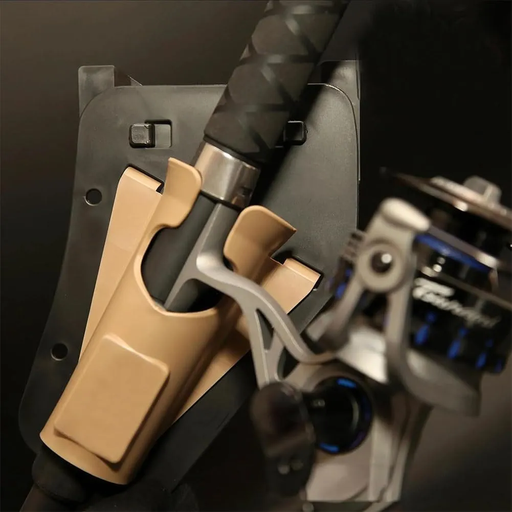 Fishing Rod Holster,Hands-Free Rod Holders for Fly and Bank Fishing, Quick-Draw Belt Insert Gear, Durable Adjustable Portable Rod Holders