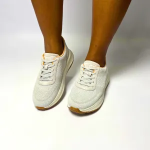 Fitflop F-MODE E01 KNIT FLATFORM grey sneaker