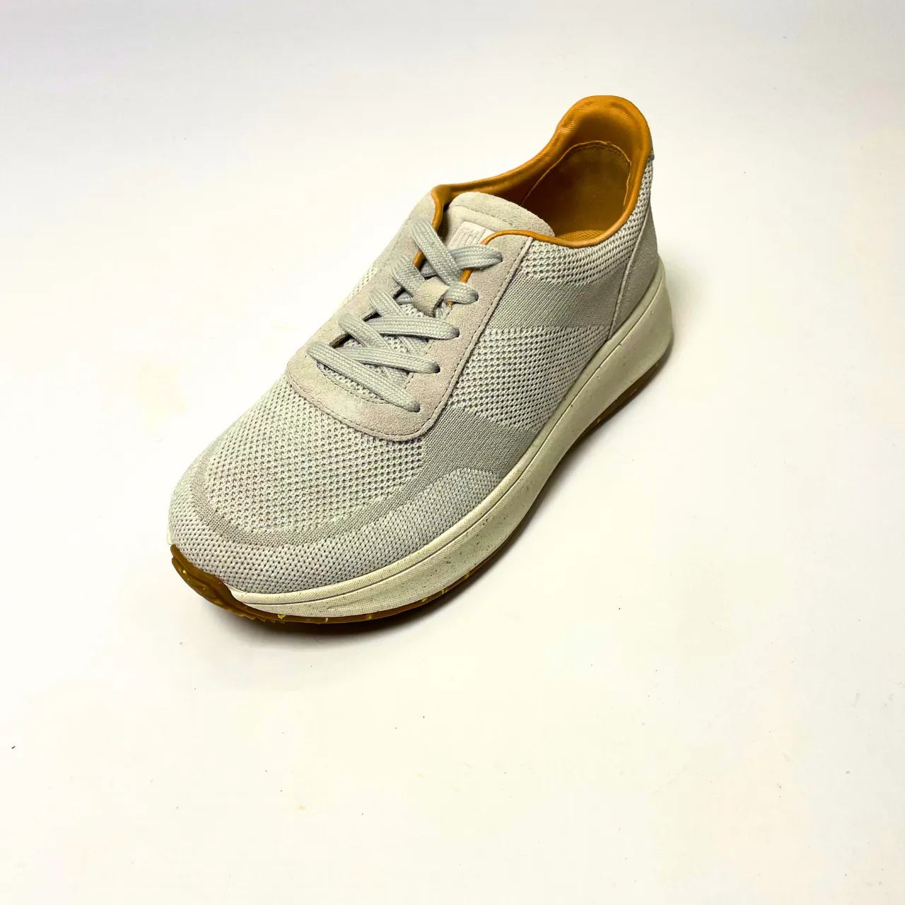 Fitflop F-MODE E01 KNIT FLATFORM grey sneaker