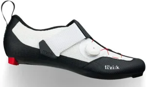Fi'zi:k Transiro Infinito R3 Black and White Triathlon Size 46/12 Shoes