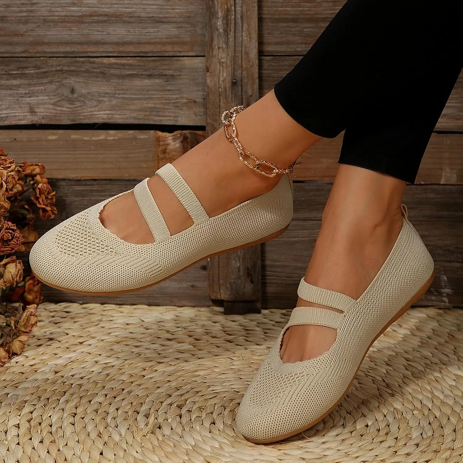 Flats for Women Dressy Ballet Loafer Slip On Business Shoes Comfortable Dress Shoes Work Flat Office Shoe