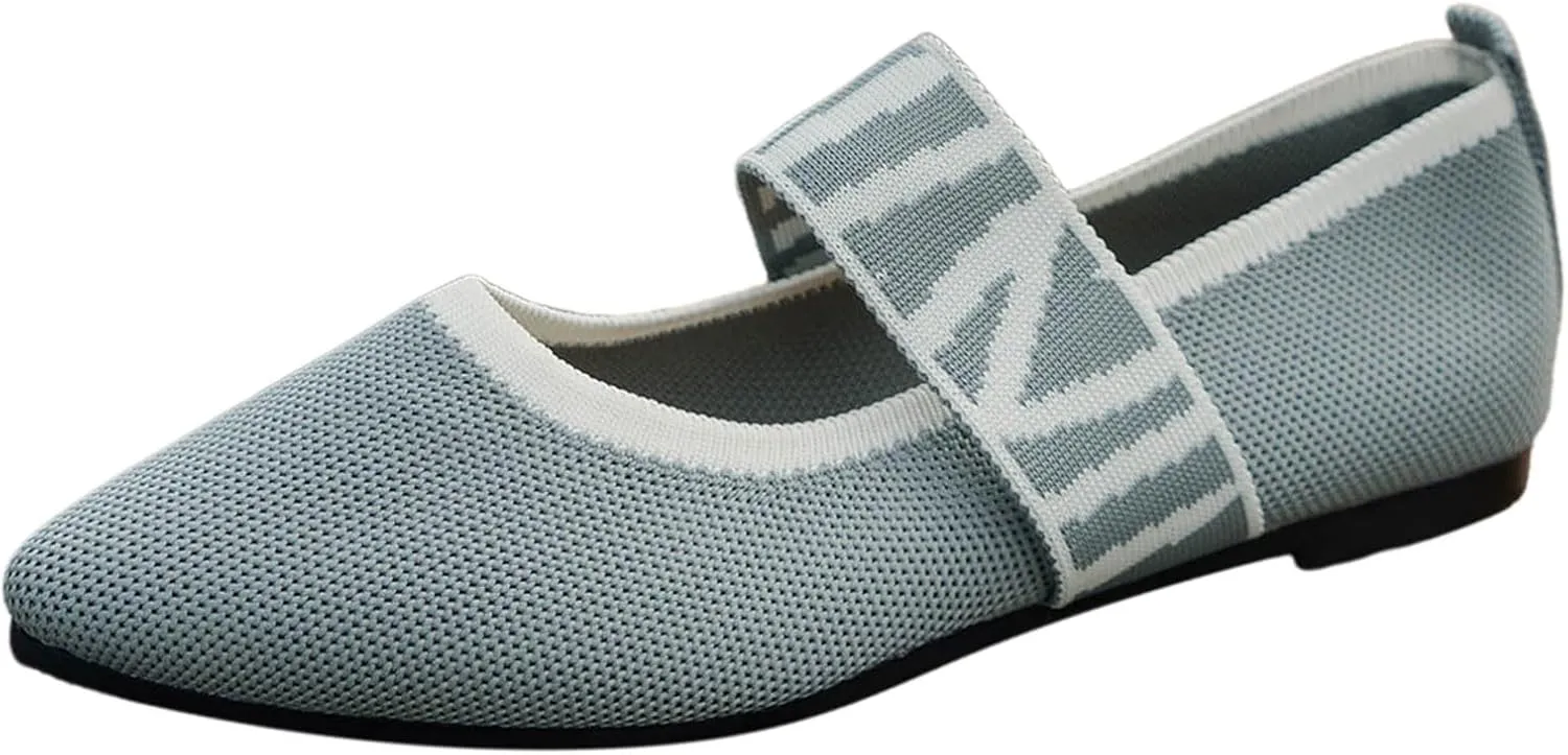 Flats for Women Dressy Ballet Loafer Slip On Business Shoes Comfortable Dress Shoes Work Flat Office Shoe