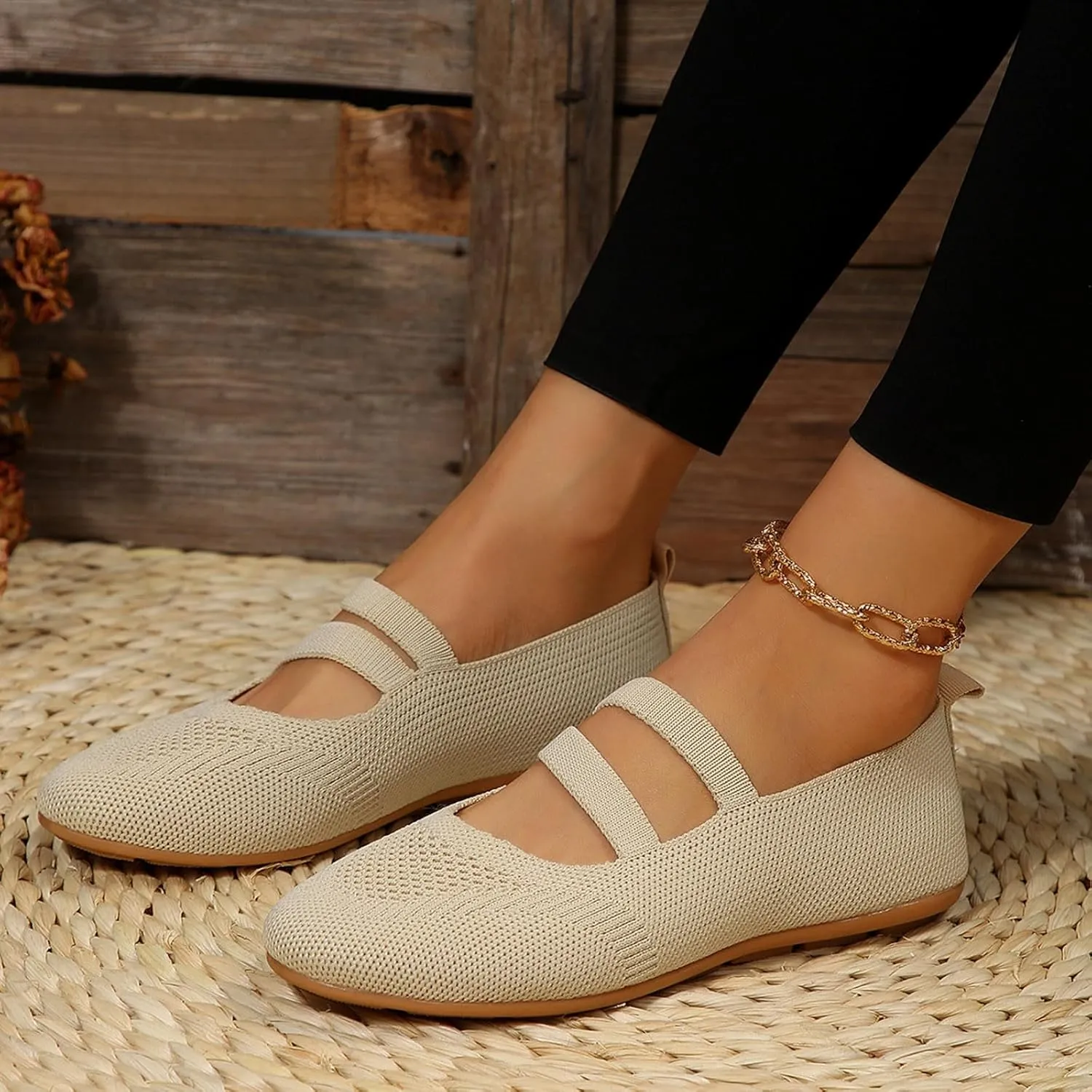 Flats for Women Dressy Ballet Loafer Slip On Business Shoes Comfortable Dress Shoes Work Flat Office Shoe