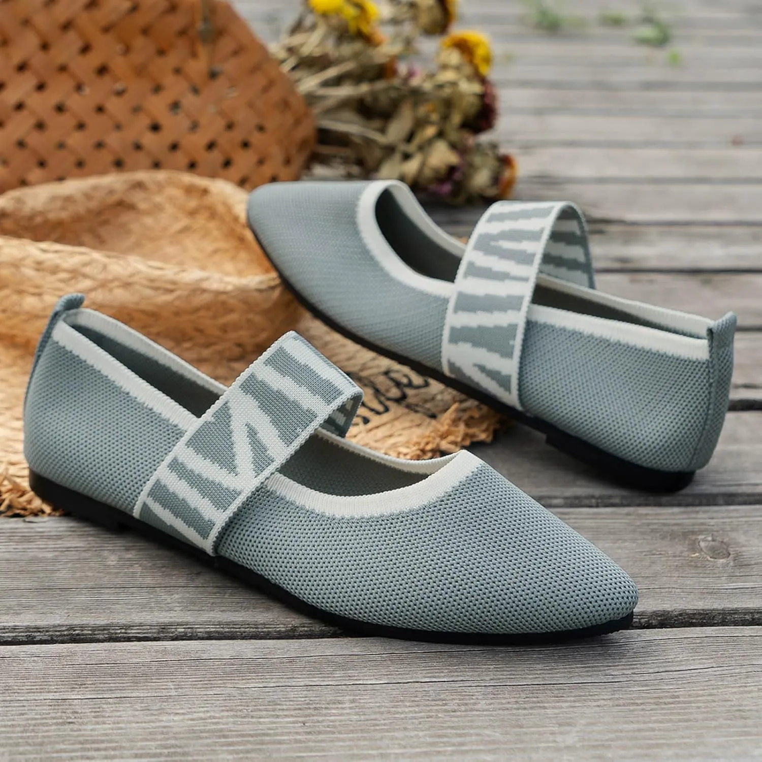 Flats for Women Dressy Ballet Loafer Slip On Business Shoes Comfortable Dress Shoes Work Flat Office Shoe
