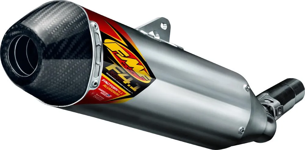 FMF Racing Factory 4.1 RCT Slip-On - Aluminum Muffler - Carbon Fiber End Cap 045632