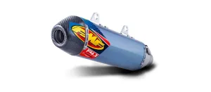 FMF Racing Factory 4.1 RCT Slip-On - Blue Anodized - Carbon Fiber Endcap 045586