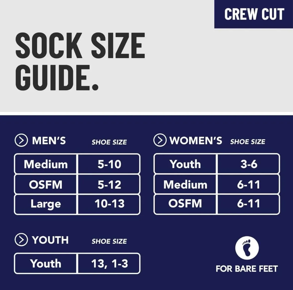 For Bare Feet Men's NFL 5 Star Marbled Crew Sock, 1 Pair