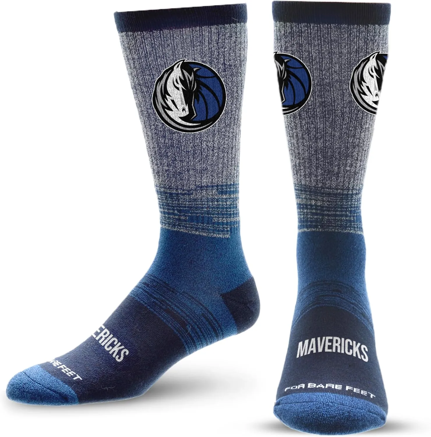For Bare Feet Team Tonal Color Crew Sock