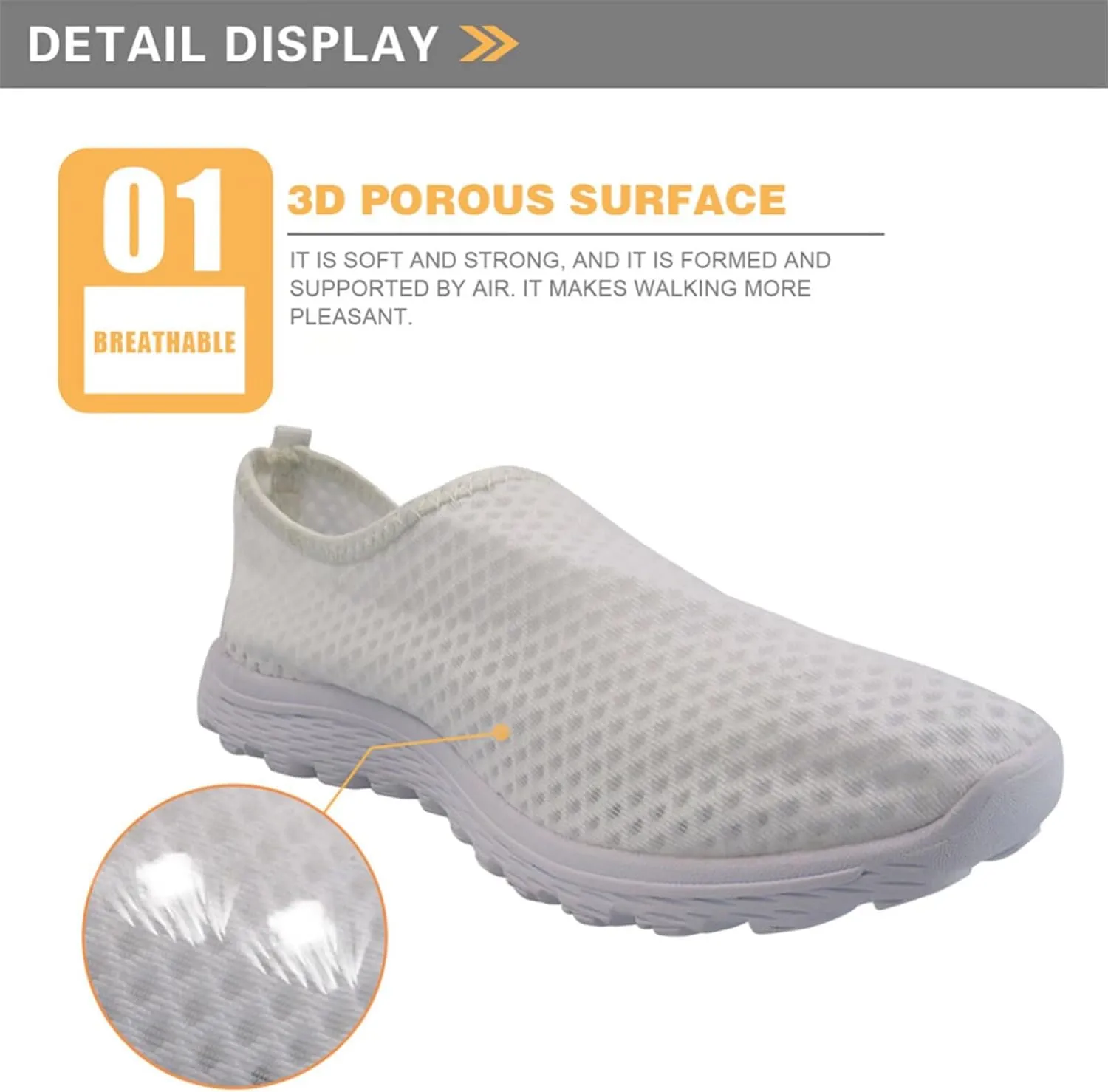 Forchrinse Black Dachshund Flower Unisex Walking Shoes Soft Slip on Sneakers for Women Men Lightweight Breathable