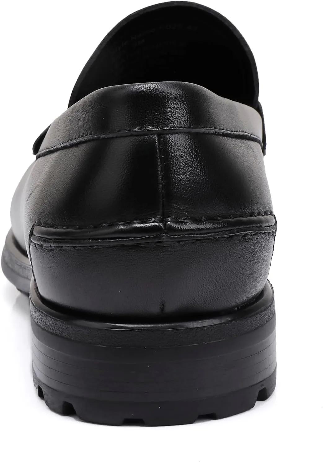 Formal Dress Shoes for Men, Premium Buckle Moc-Toe Business Shoes Casual Slip-on Penny Loafer