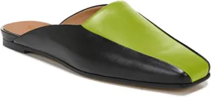 FOWT Women’s Closed Square Toe Loafers Slingback Wide Width Loafer Solid Color Low Heels Flats Mules Backless Slip On Comfort Driving Office Loafer Shoes Size 4 US