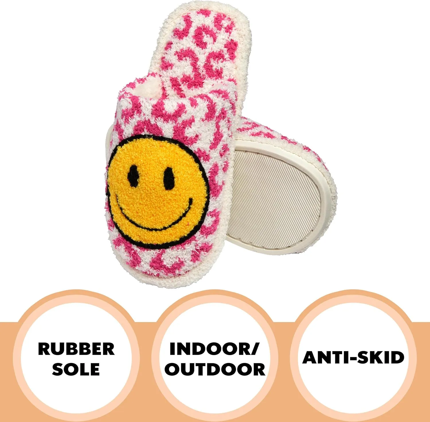 Funky Junque Cozy Microfiber Women's Slippers with Non-Slip Sole - Easter Designs, Spring Patterns