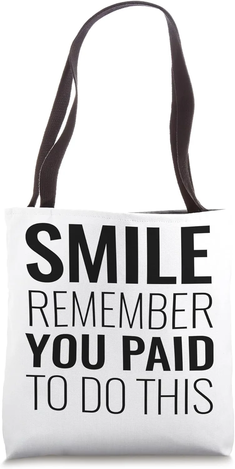 Funny Marathon Triathlon Spectator Sign Sports Lovers Outfit Tote Bag