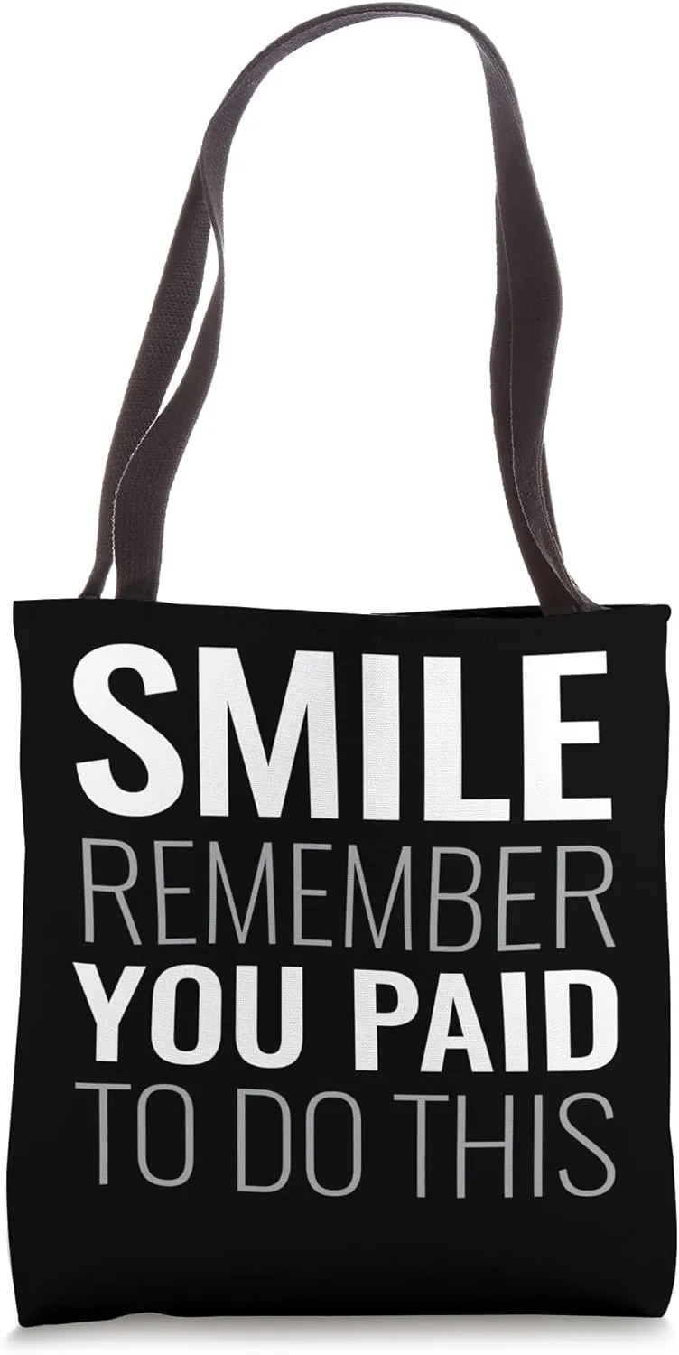 Funny Marathon Triathlon Spectator Sign Sports Lovers Outfit Tote Bag