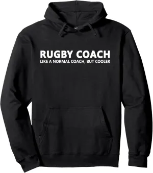 Funny Rugby Trainer Definition Rugby Coach Pullover Hoodie