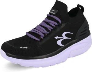 G-DEFY MATeeM Women’s Cross Trainer Shoe | Heel Support | VersoShock Technology for Pain Associated with Prolonged Standing or Walking | Arch Support | Diabetic Shoes | Wide Shoes | Free Orthotic
