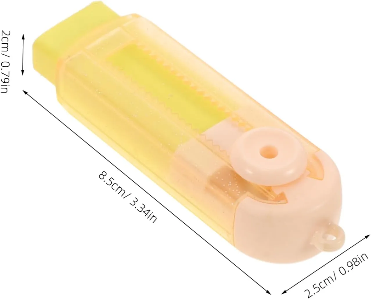 Gadpiparty 1set Retractable Erasers for Students Convenient Slide Mechanism School Exam Erasers and Light Lightweight and Easy to Carry 4pcs