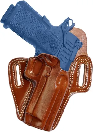 Galco Concealable 2.0 Belt Holster Compatible with Staccato C2, Staccato C2 with/Without Red Dot - Premium Steerhide, Fits Belts up to 1 1/2"