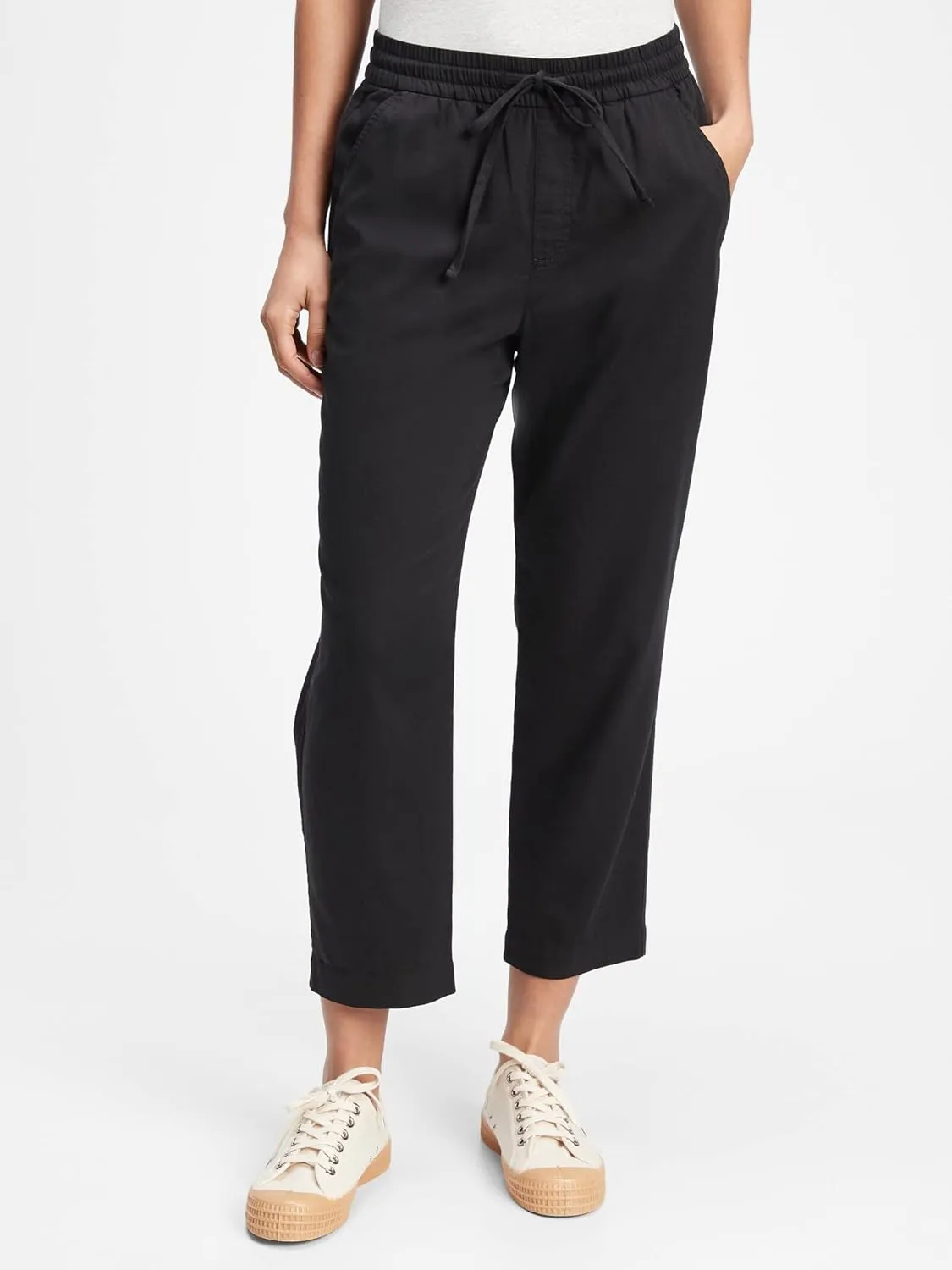GAP Women's Easy Straight Pull-on Pants