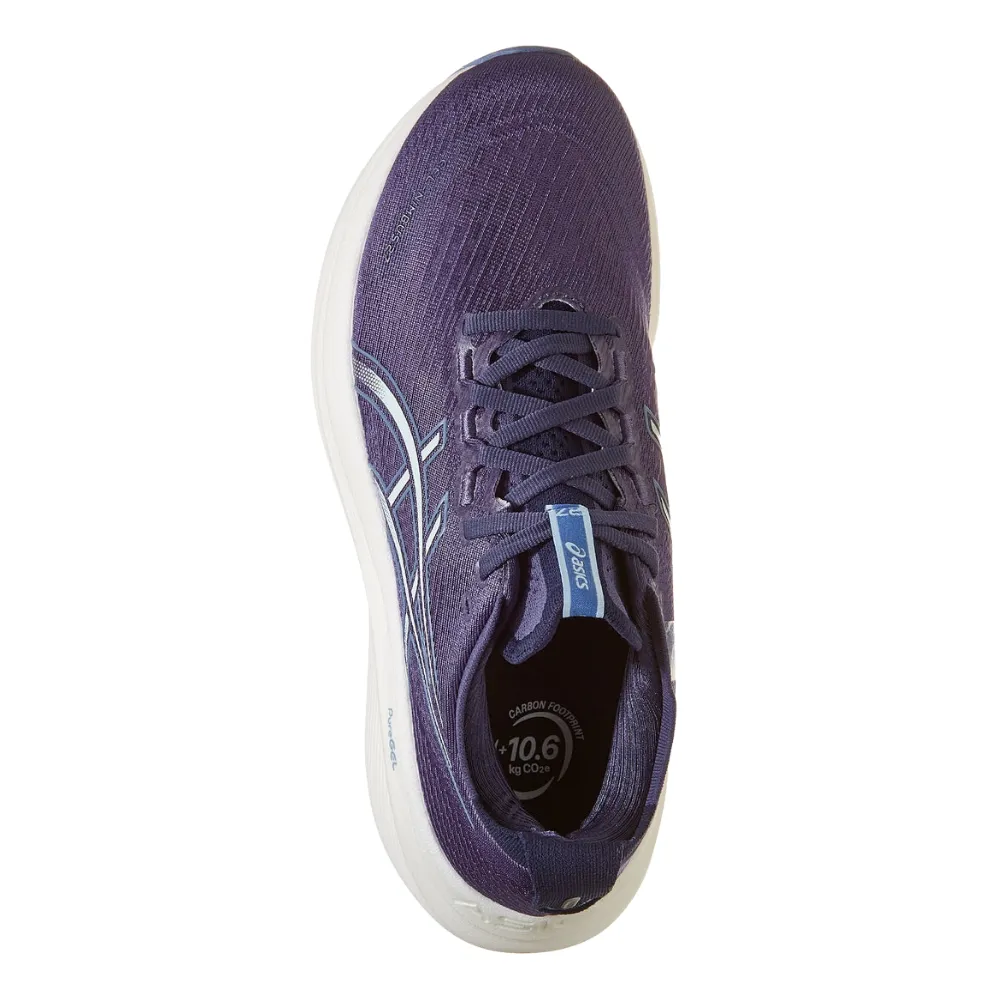 Gel-Nimbus 27 Women's :Indigo Fog | Cool Grey