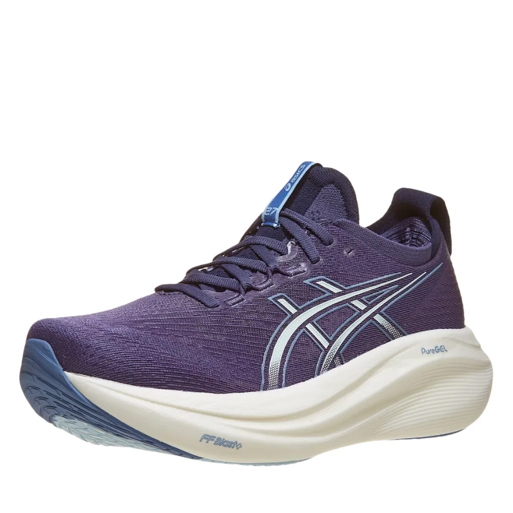 Gel-Nimbus 27 Women's :Indigo Fog | Cool Grey