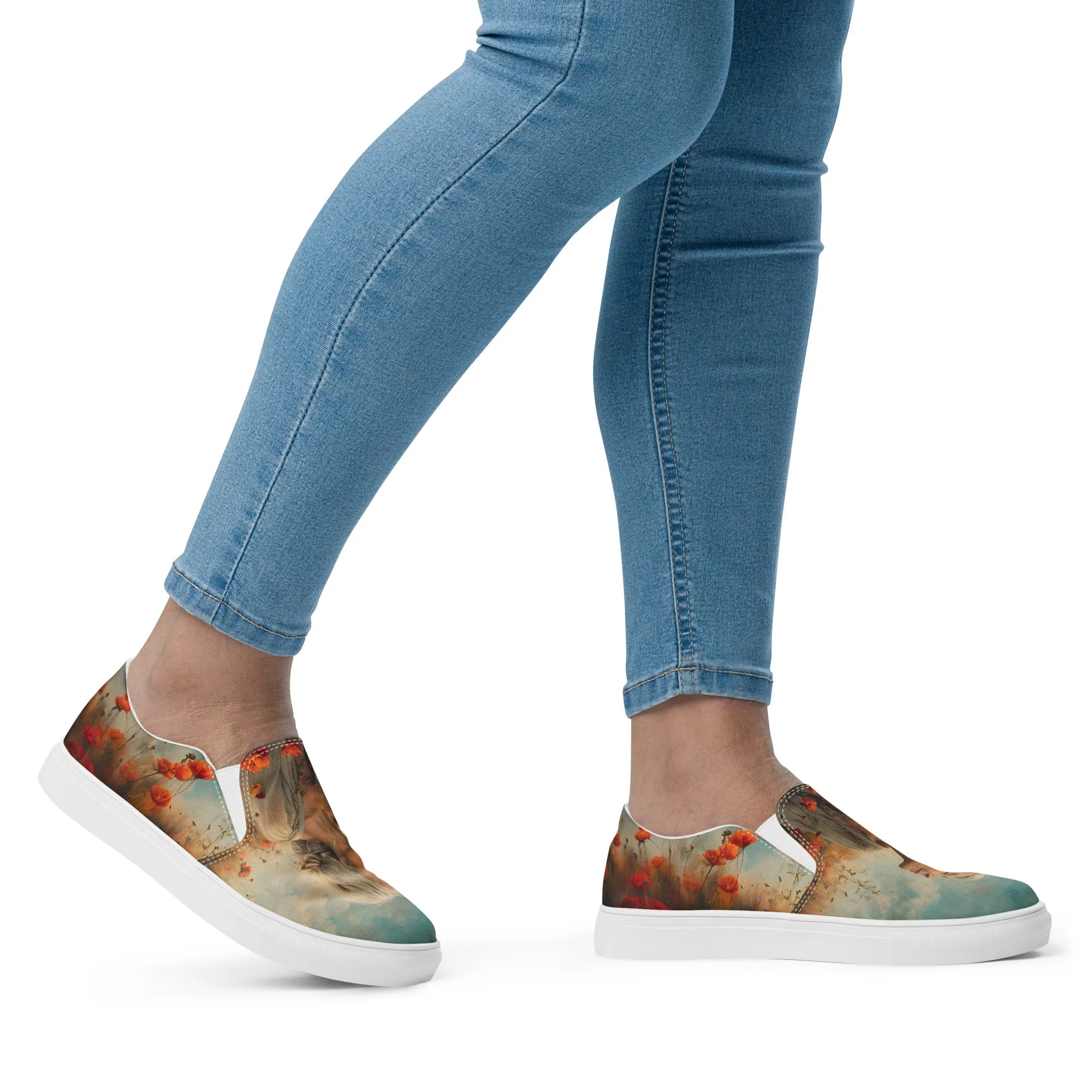 Gentle Haven Women’s slip-on canvas shoes