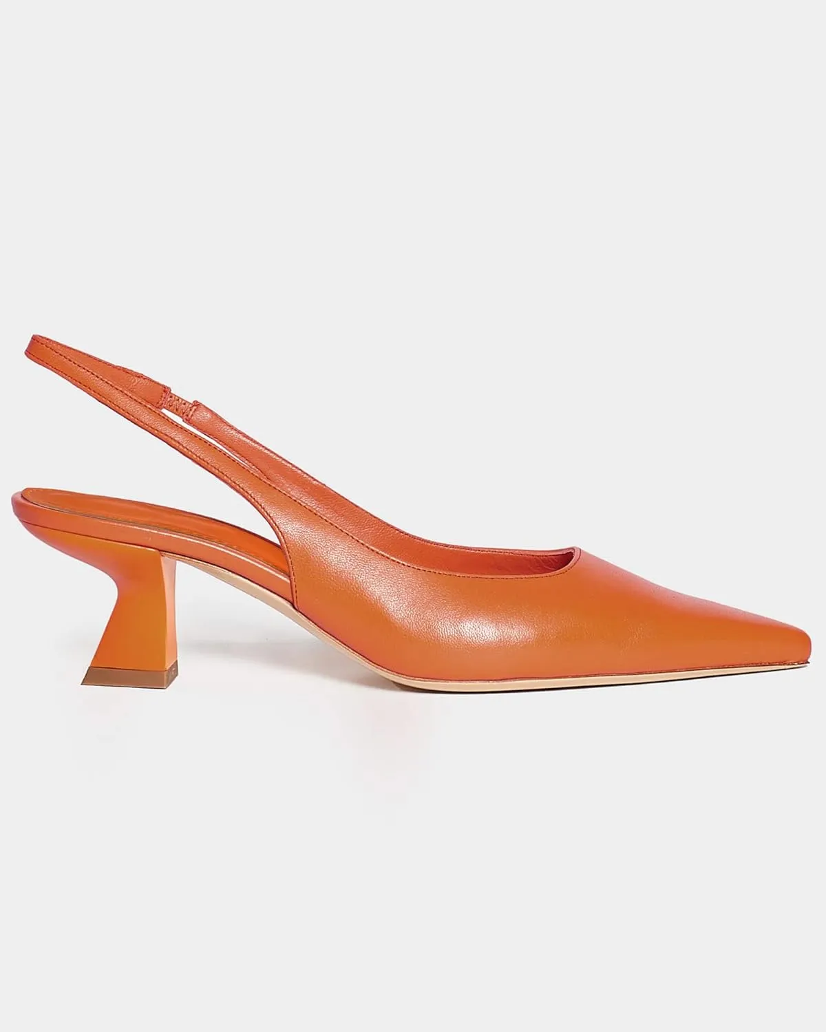gihubafuil Women’s Low Kitten Heel Pumps Shoes Closed Pointed Toe Heels Casual Slingback Slip-on Dress Shoes