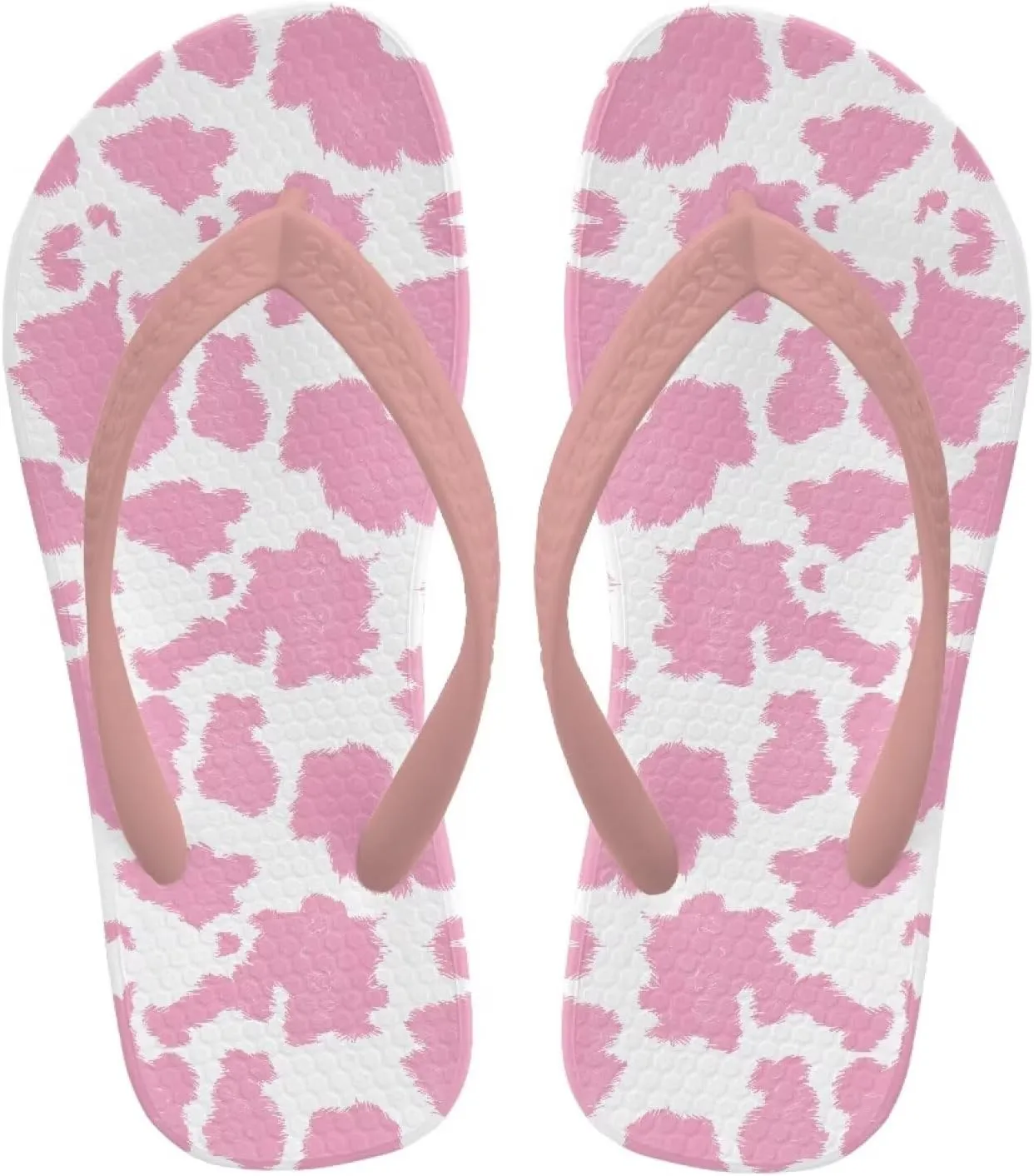 Girl's Flip Flops Kid's Non-Slip Sole Quick Drying Beach Slippers Slide Sandals Pink Straps