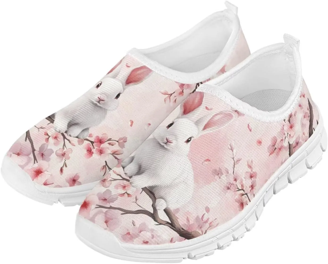 Girls Kids Slip On Sneakers Big Kids Casual Gym Tennis Shoes Soft Sole