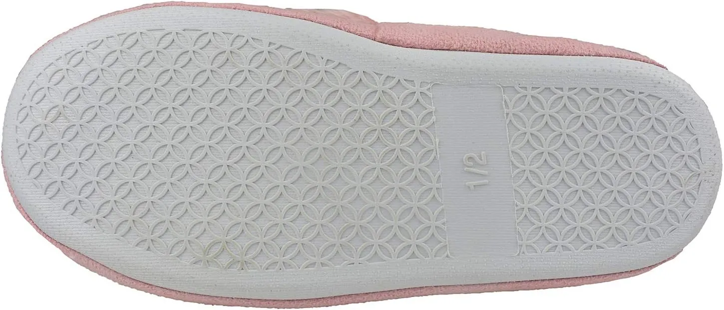 Girls/Kids Cute Slippers with Warm Plush Fleece Indoor Outdoor Slip-on Booties