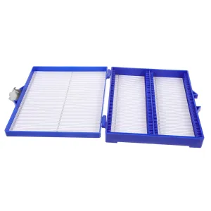 GLEAVI Slide Storage Box 100 Slides Capacity Reusable Smooth Classroom Friendly