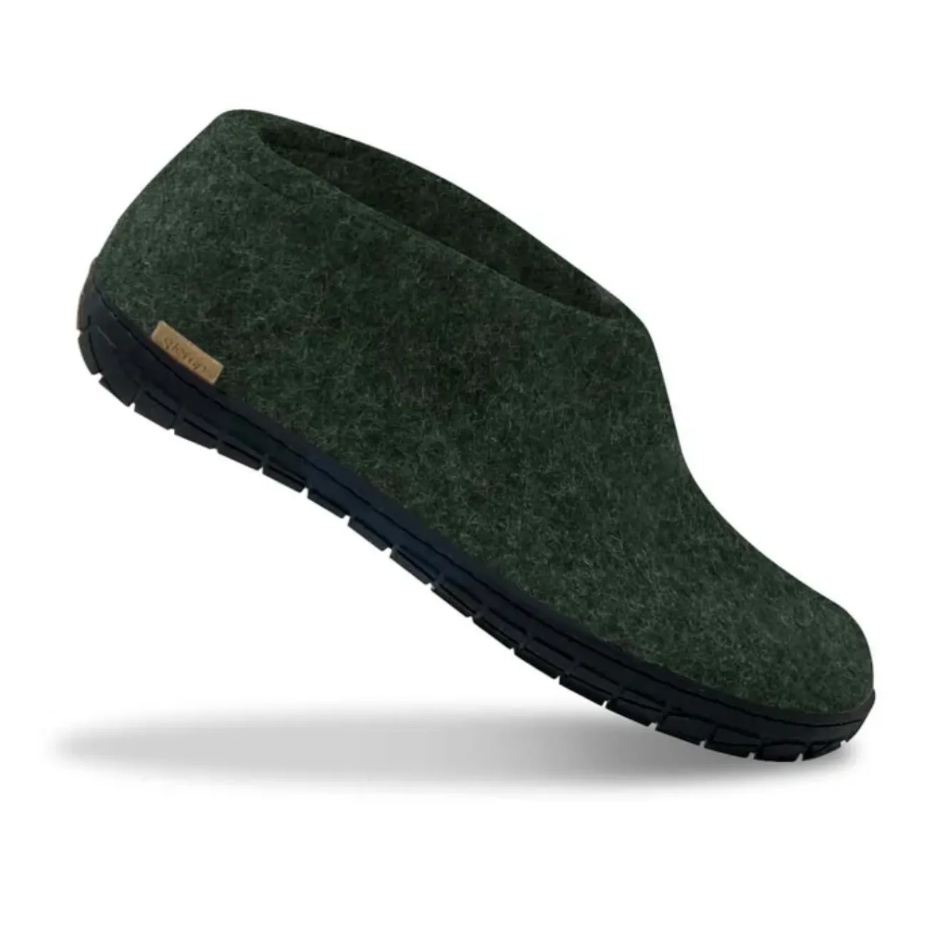 Glerups The Shoe Forest - Black Rubber Sole