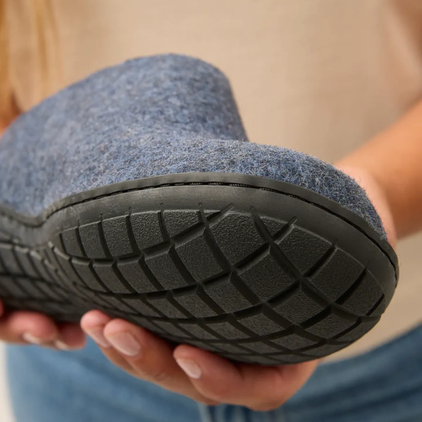 Glerups The Slip-On Denim - Black Rubber