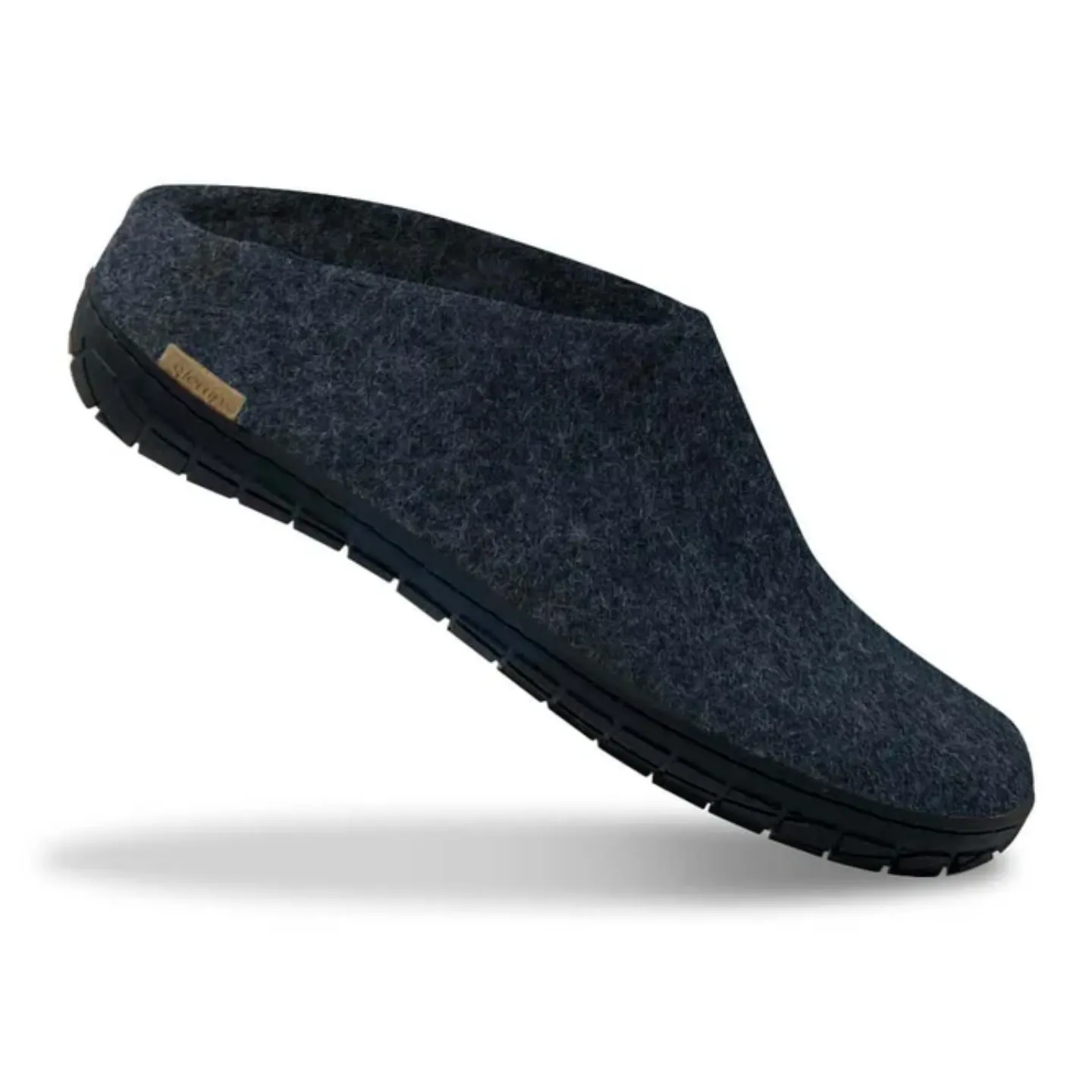 Glerups The Slip-On Denim - Black Rubber