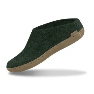 Glerups The Slip On Forest - Leather Sole