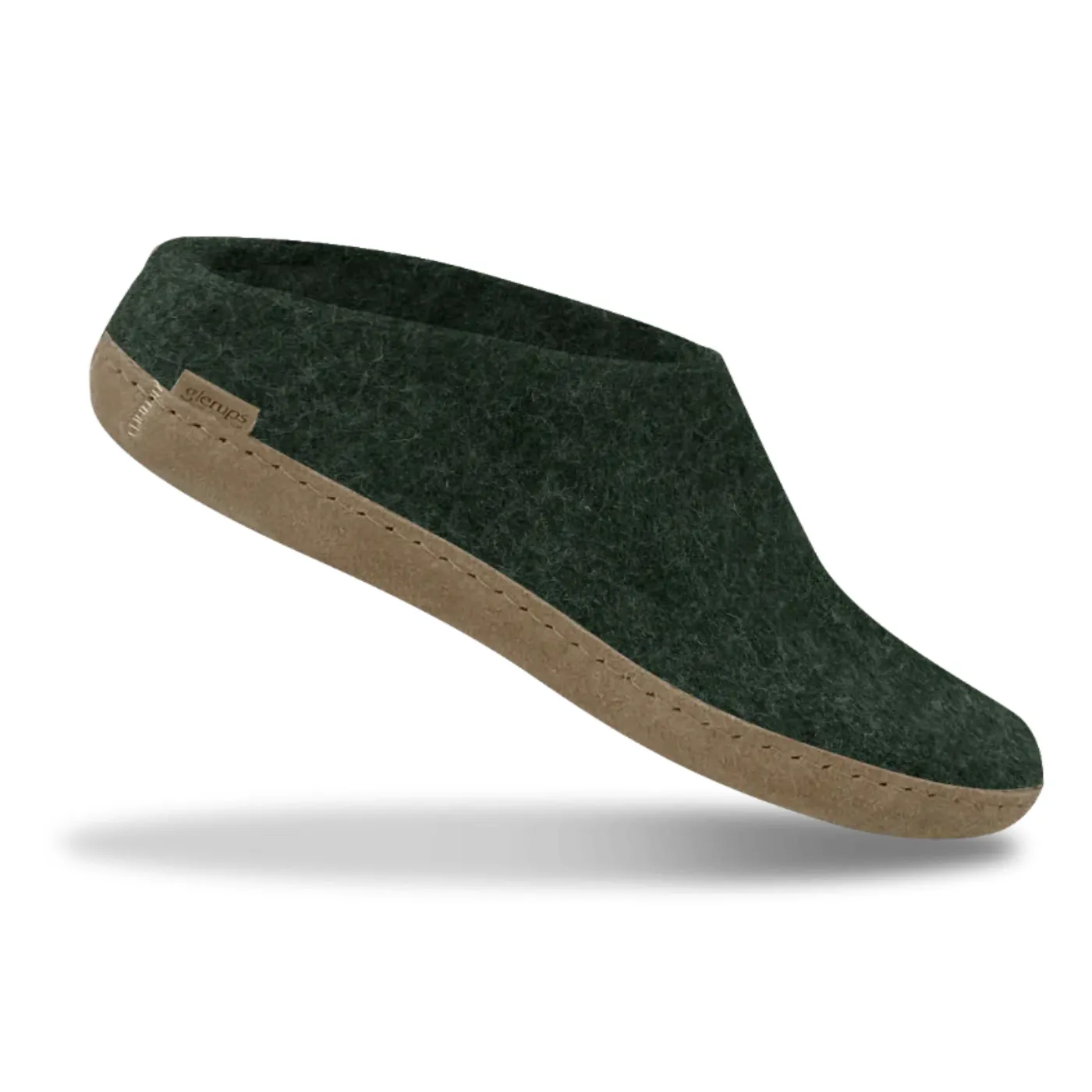 Glerups The Slip On Forest - Leather Sole