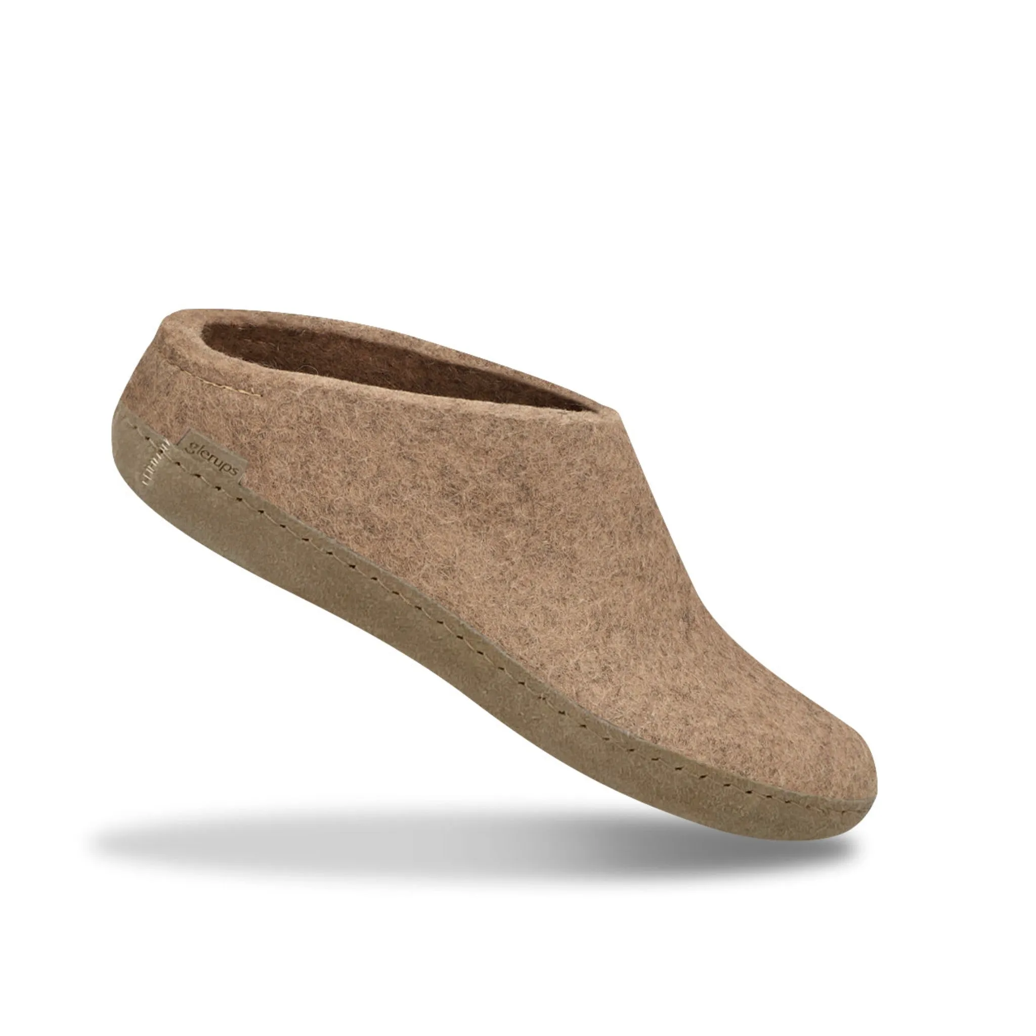 Glerups The Slip On Sand - Leather Sole