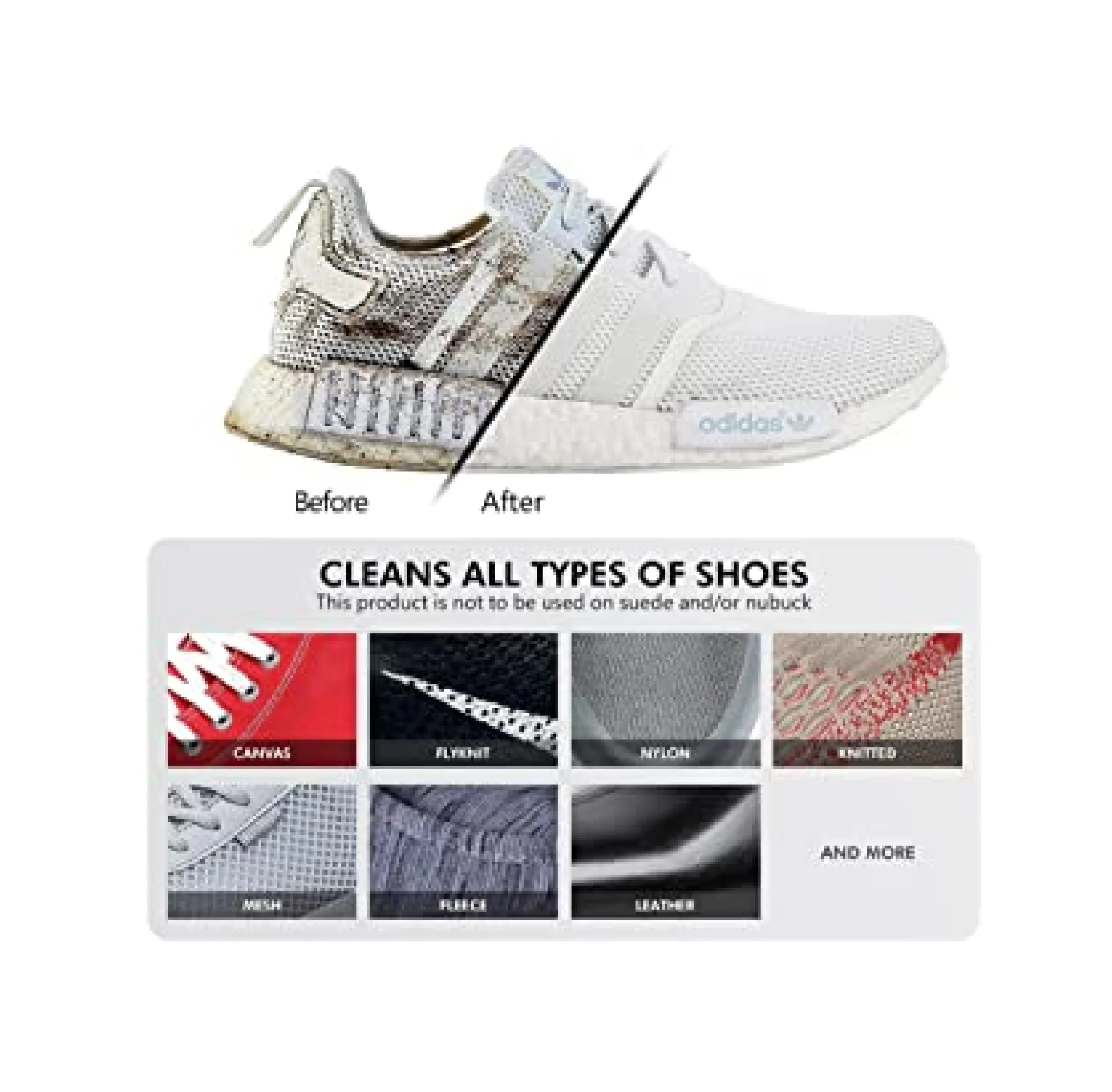 Gold Standard Quick Shoe Cleaner Wipes 24-Pack Dual Textured