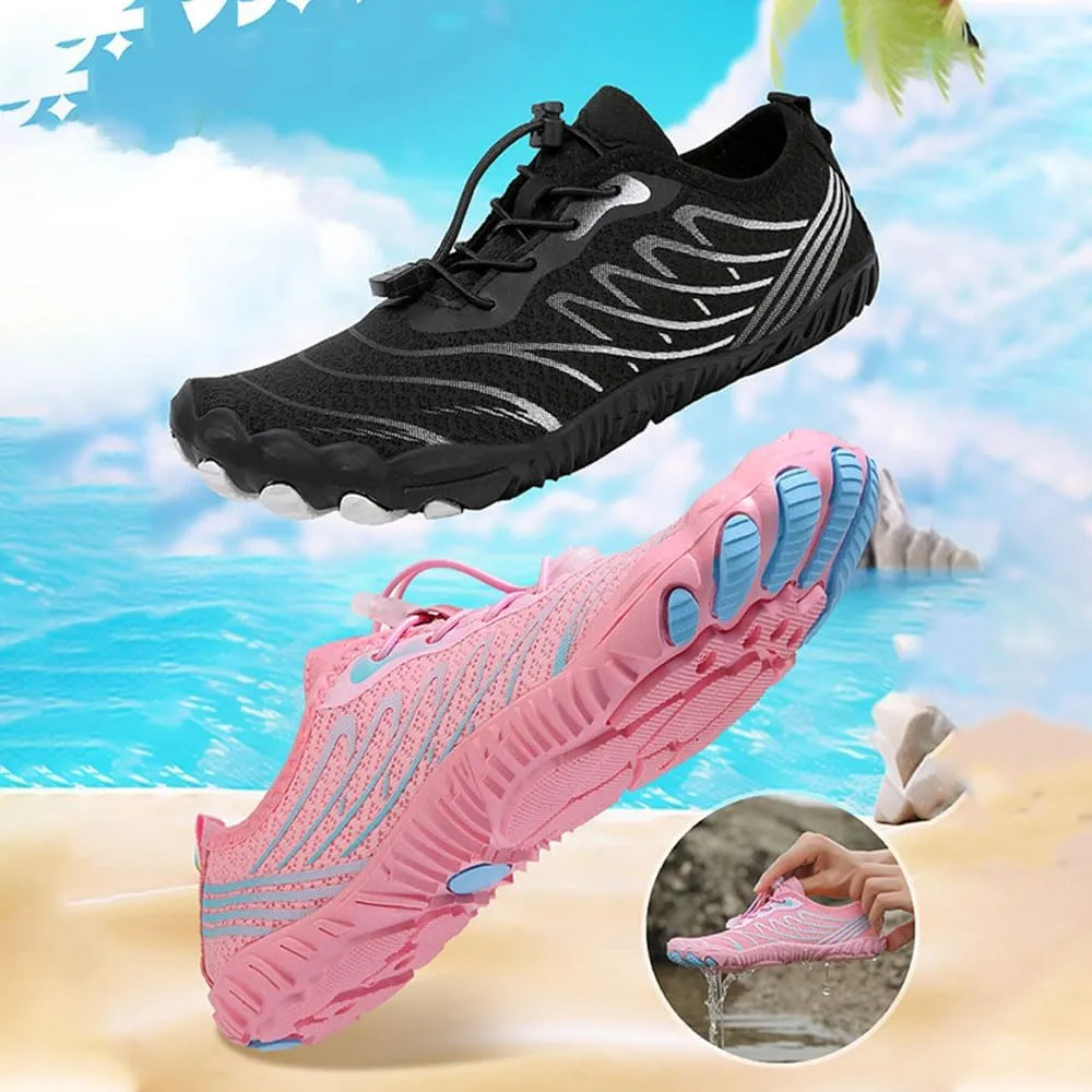 Grounding Shoes for Women, Hike Grounded Footwear for Men, Wide Toe Box Non-Slip Breathable Quick Dry Barefoot Shoes