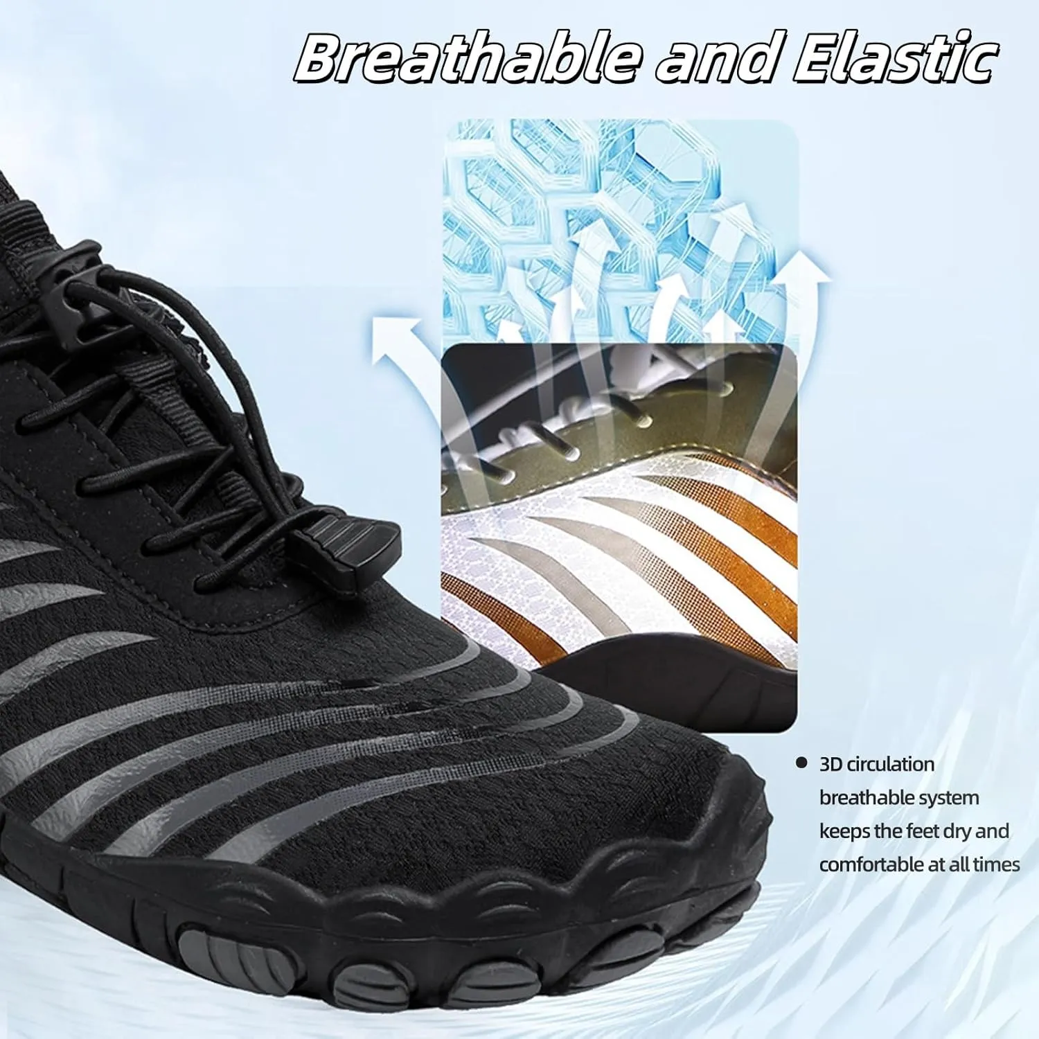 Grounding Shoes with Copper, Grounded Footwear for Women, Grounded Barefoot Shoes with Copper, for Women and Men Soft Comfortable