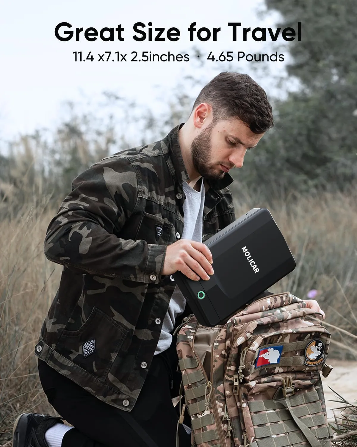 Gun Safe for Handgun Small Biometric Pistol Safe Fingerprint Quick Access Portable Gun Lock Box for Cars Travel Nightstand Bedside