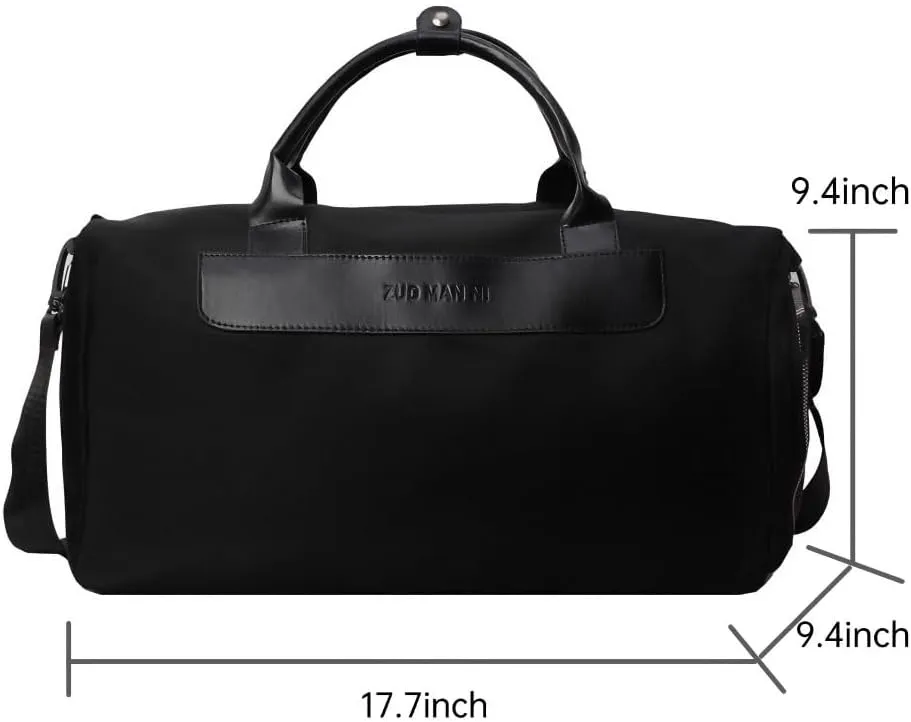 Gym Bag for Women with Shoe Compartment, Weekender Bag Travel Bag for Women, Dry-Wet Separation, Multifunctional Large Capacity and Premium Fabric (Pink)
