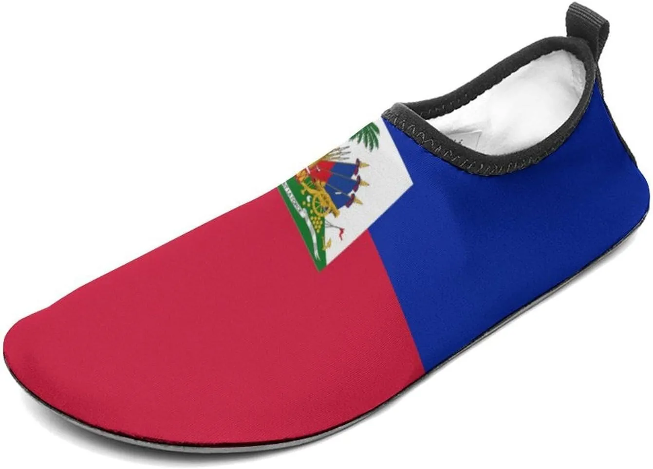 Haiti Flag Haitian Men Women Water Shoes Quick Dry Barefoot Shoe Beach Surfing Swim Pool Yoga Sock